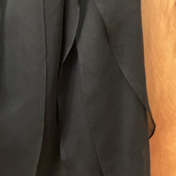 Adrianna Papell Evening Essentials Black Chiffon Skirt - Picture 6 of 11